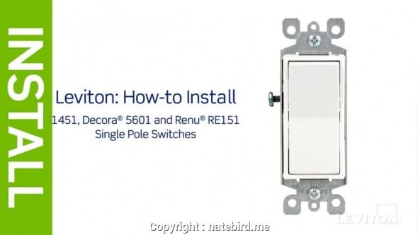 Single Switch Wiring Single Switch Wiring