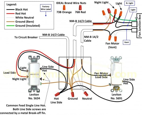 2 Switch 1 Light Wiring Diagram 2 Switch 1 Light Wiring Diagram