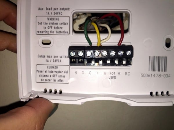 Honeywell Rth2300b Wiring