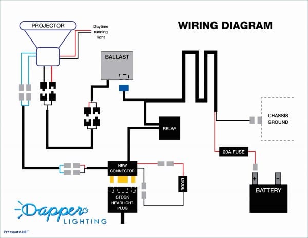 How To Wire Trailer Lights 4 Way Diagram