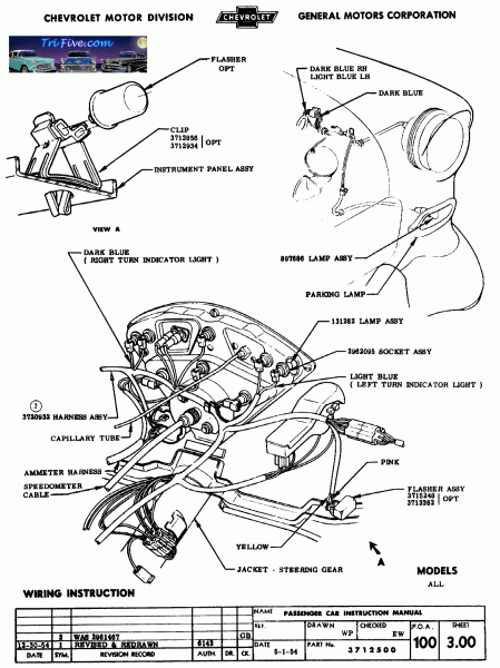 1957 Chevy Truck Wiring Diagram