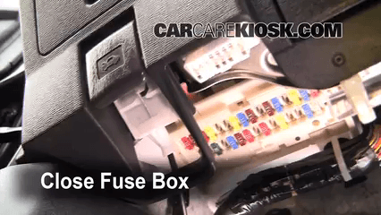 2009 Scion Fuse Box