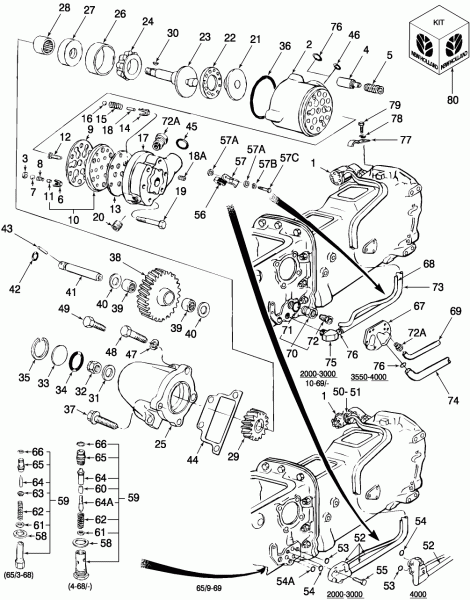 Ford 2000 Tractor Hydraulic Pump Diagram | Car Wiring Diagram