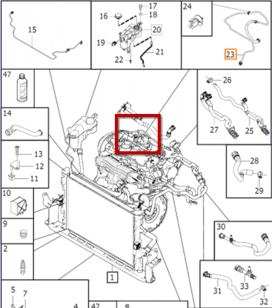 Genuine Volvo Radiator Hose S80 Xc70 4 Genuine Volvo Radiator Hose S80 Xc70 4