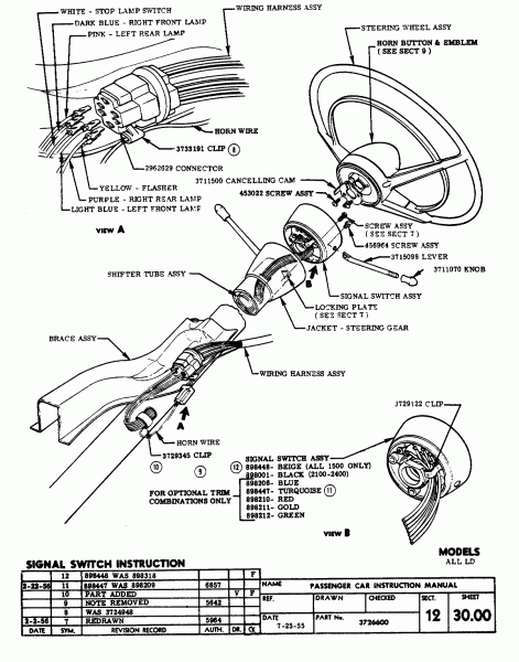 Chevy Ignition Switch Wiring Help Hot Rod Forum Hotrodders Ididit | Car