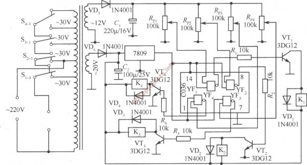Ac Automatic Voltage Regulator Circuit Diagram
