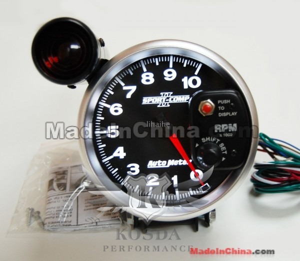 Autometer Sport Comp Ii 5 Shift Light Tachometer â Wholesale Free Car