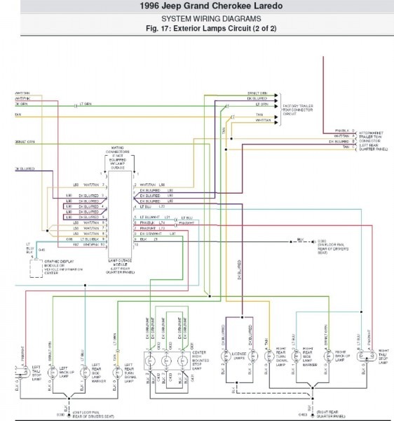 1993 Jeep Grand Cherokee Radio Wiring Diagram