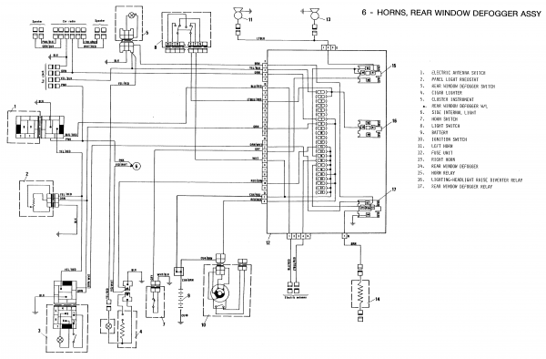 Fiat X1 9 Wiring Diagram