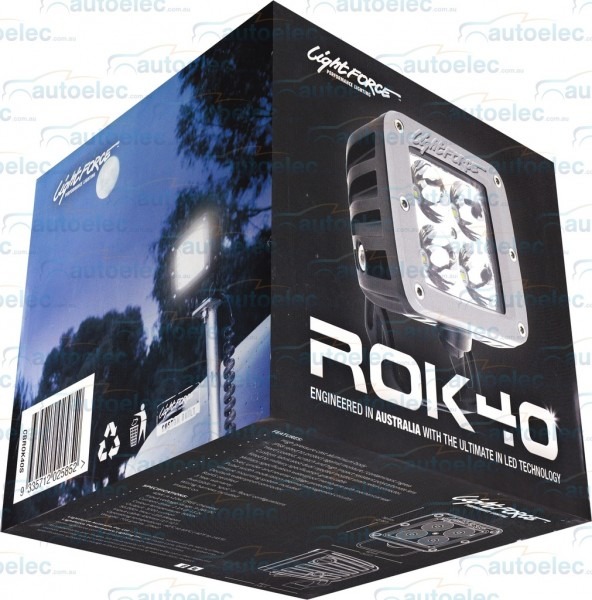 Lightforce Rok 40 Spot Cree Marine Led Work Light Lamp 3200 Lumen Lightforce Rok 40 Spot Cree Marine Led Work Light Lamp 3200 Lumen