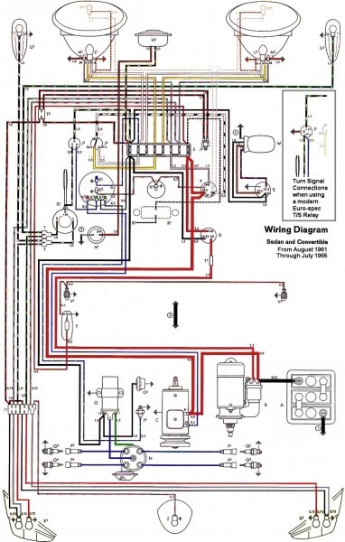 1970 Vw Beetle Wiring Diagram