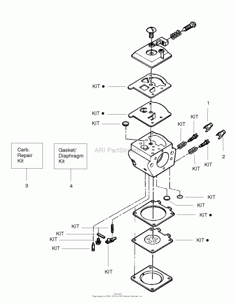 Poulan Chainsaw Carburetor Diagram