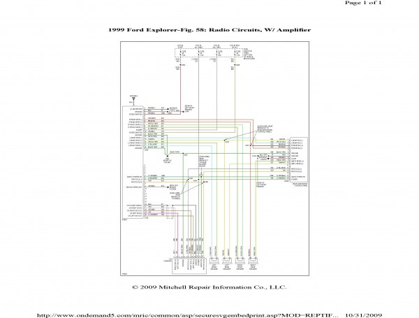 1999 Ford Explorer Wiring Diagram