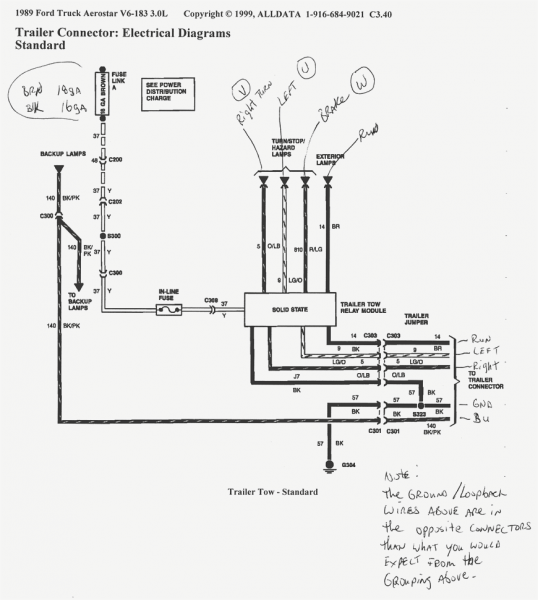 Ford Trailer Wiring Diagram