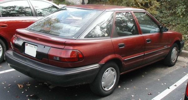 1990 Geo Prizm Hatchback