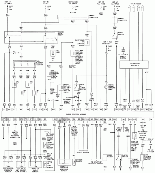 98 Civic Wiring Diagram