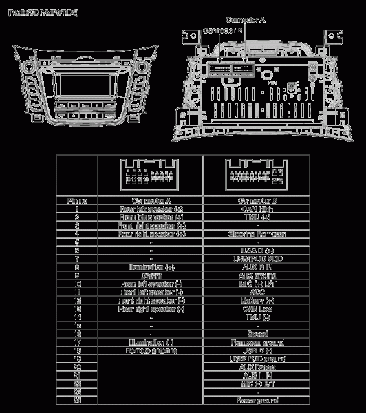 Hyundai Stereo Wiring Harness