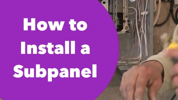 How To Install A Subpanel How To Install A Subpanel