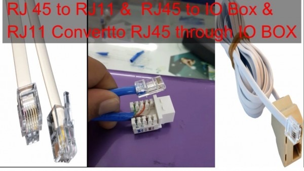How To Convert Rj45 To Rj11 Or Rj11 To Rj45 | Car Wiring Diagram