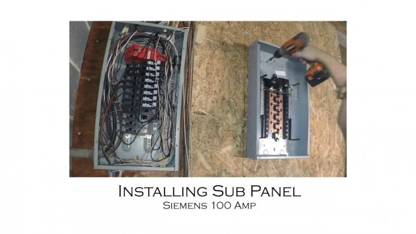 How To Install An Electric Sub Panel And Tie How To Install An Electric Sub Panel And Tie