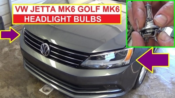How To Remove And Replace Headlight Bulb On Vw Jetta Mk6 Vw Golf How To Remove And Replace Headlight Bulb On Vw Jetta Mk6 Vw Golf