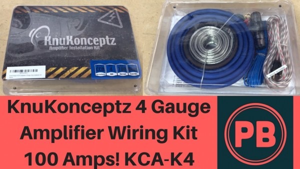 Knukonceptz 4 Gauge Amplifier Wiring Kit Unboxing Knukonceptz 4 Gauge Amplifier Wiring Kit Unboxing