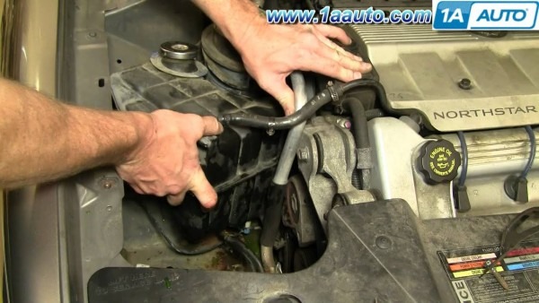 How To Install Replace Radiator Coolant Tank Cadillac Deville How To Install Replace Radiator Coolant Tank Cadillac Deville