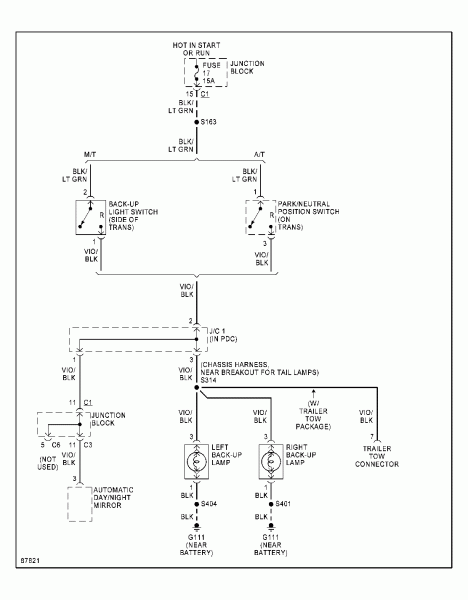 1997 Dodge Dakota Wiring Diagram