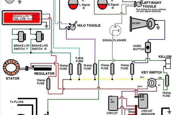 Basic Car Wiring Diagram : Basic Car Light Wiring Diagram - 1984