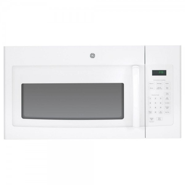 Ge 1 6 Cu Ft Over The Range Microwave In White Ge 1 6 Cu Ft Over The Range Microwave In White