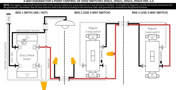 3 Way Switch Wiring Diagram Variations