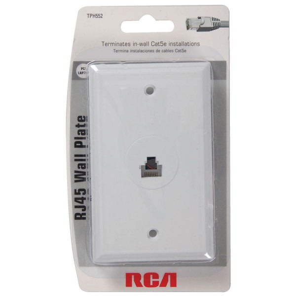 Rca White Rj45 Wall Plate At Lowes Com Rca White Rj45 Wall Plate At Lowes Com