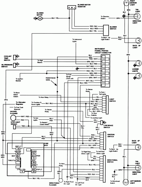 1972 Ford F100 Wiring Diagram
