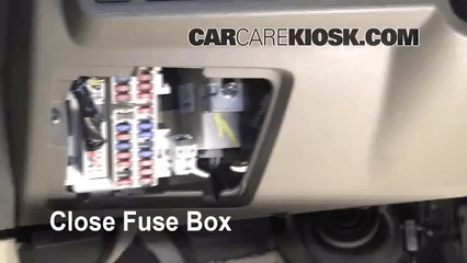 2004 Nissan Maxima Fuse Box
