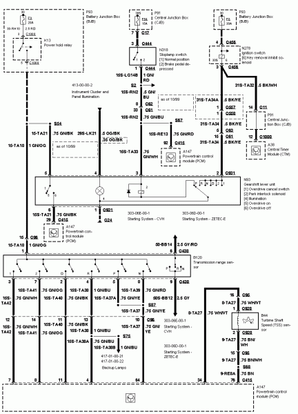 2000 Ford Focus A Wiring Diagram | Car Wiring Diagram