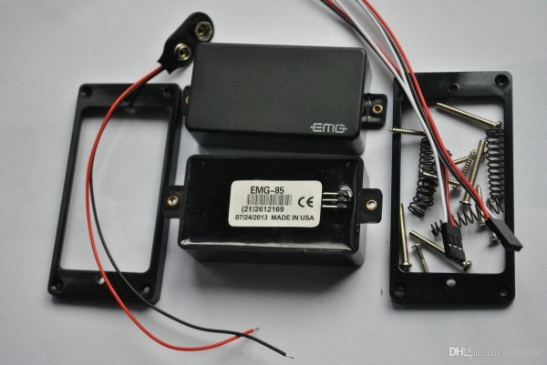 Emg 81 85 9 V Battery Active Pickups Closed Type Electric Guitar Emg 81 85 9 V Battery Active Pickups Closed Type Electric Guitar