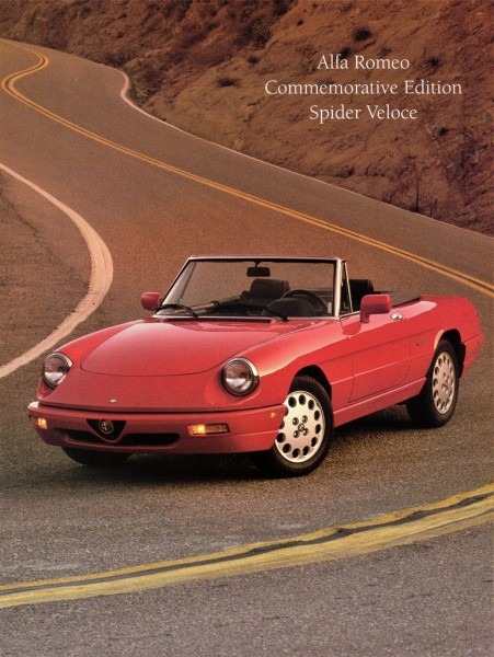 1994 Alfa Romeo Commemorative Edition Spider Veloce 1994 Alfa Romeo Commemorative Edition Spider Veloce