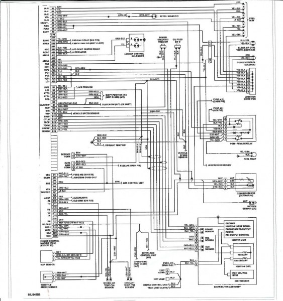 1993 Honda Civic Wiring Diagram