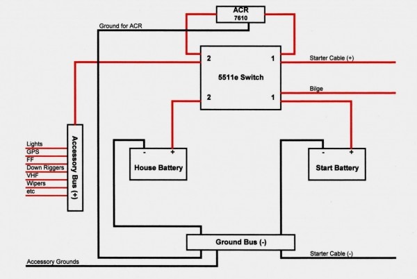 Boat Dual Battery Switch Wiring Diagram Installing A Second In Boat Dual Battery Switch Wiring Diagram Installing A Second In