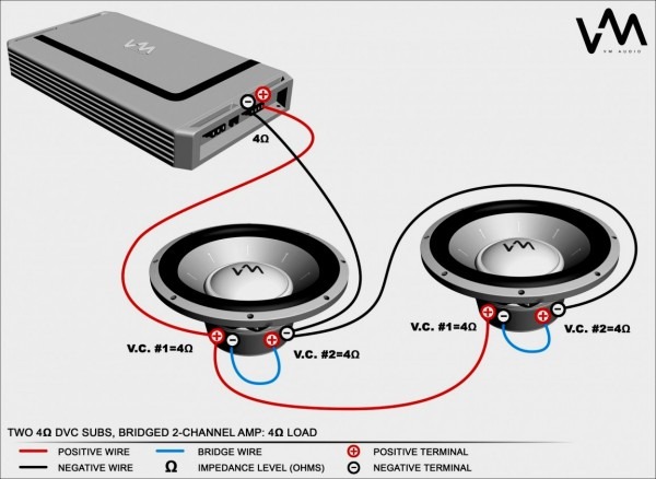 Kicker 4 Ohm Wiring