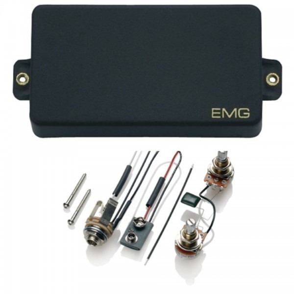 Emg 81 Humbucker Pickup, Black Emg 81 Humbucker Pickup, Black