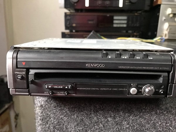Estereo De Pantalla Kenwood Kvt 617 Dvd No Funciona Estereo De Pantalla Kenwood Kvt 617 Dvd No Funciona