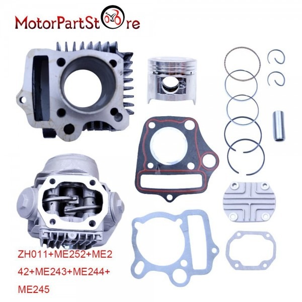 47mm Cylinder Head Piston Rings Gaskets Kit For Trail 90 Scooter 47mm Cylinder Head Piston Rings Gaskets Kit For Trail 90 Scooter