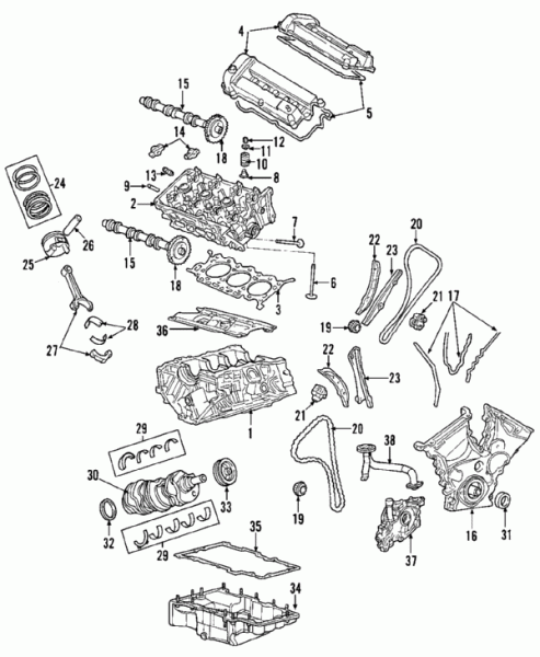 Ford Oem Parts Diagram