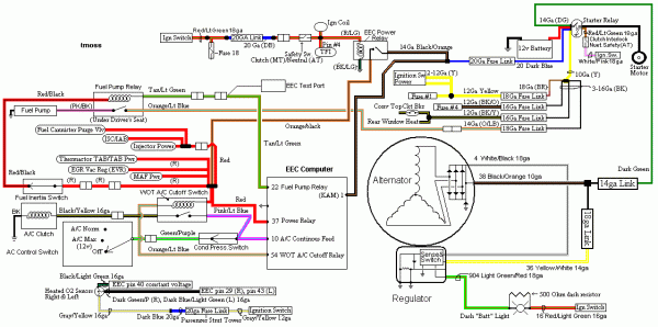 89 Mustang Wiring Diagram