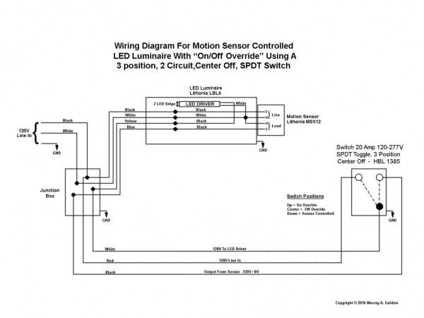 Occupancy Sensor Wiring