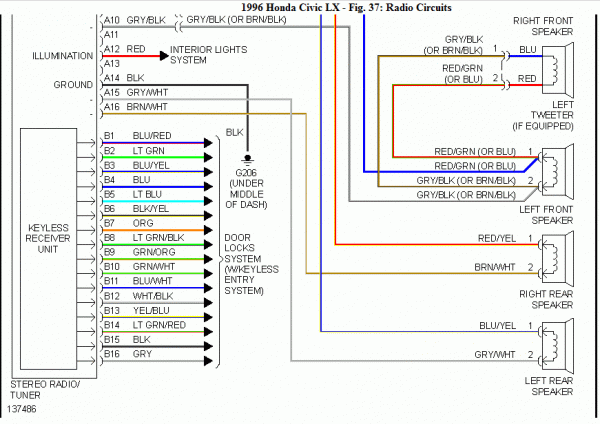98 Honda Civic Stereo Wiring Diagram 89 civic radio wire diagram 