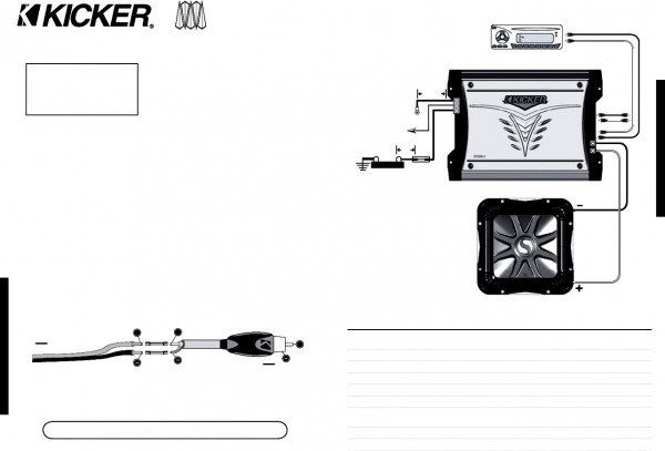 Inspirational Of Kicker Solo Baric L7 Wiring Diagram Dual 15 Third