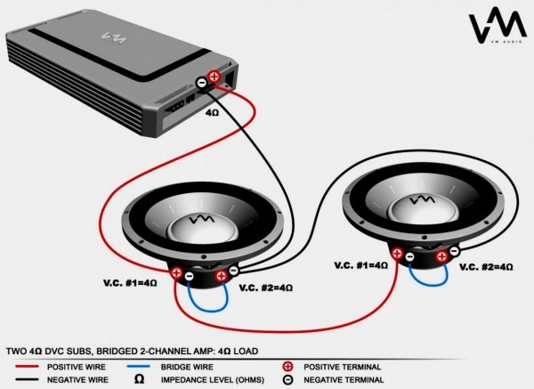 Kicker Dvc Wiring Diagram Unique Quad 1 Ohm Dual Voice ...