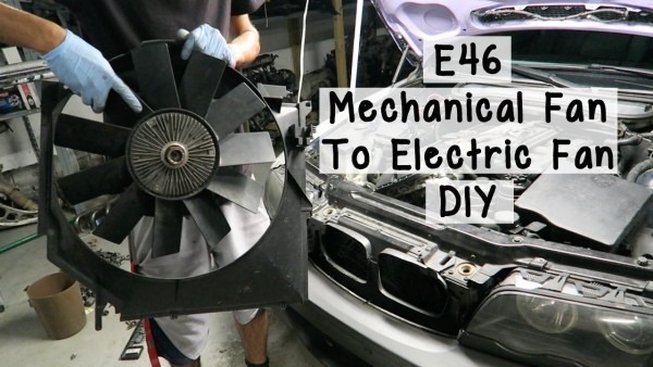 E46 M3 Electric Fan Conversion